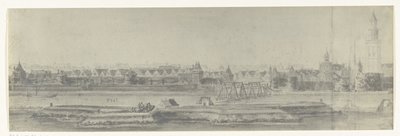 坎彭景色，1672 年
Adam Frans van der Meulen 1672 年绘制的法国入侵荷兰的图画照片，保存在戈贝兰博物馆（系列名称） 作者 亚当·弗兰斯·范·德·穆伦