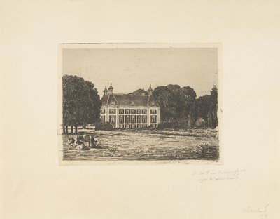 水域庄园 作者 jonkheer Barthold 威廉·弗洛里斯·范·里姆斯代克