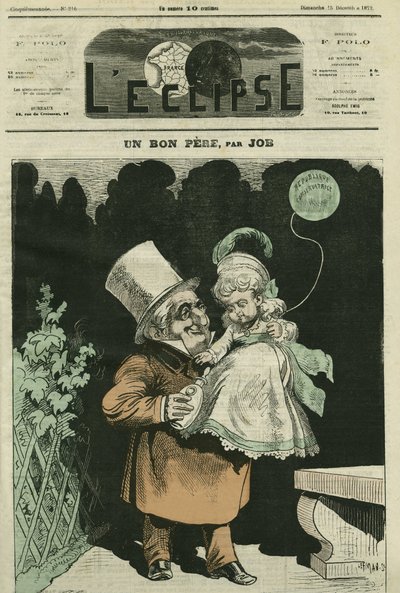 好父亲阿道夫·梯也尔（Adolphe Thiers，1797-1877），法国历史学家和政治家。 Job 的“L