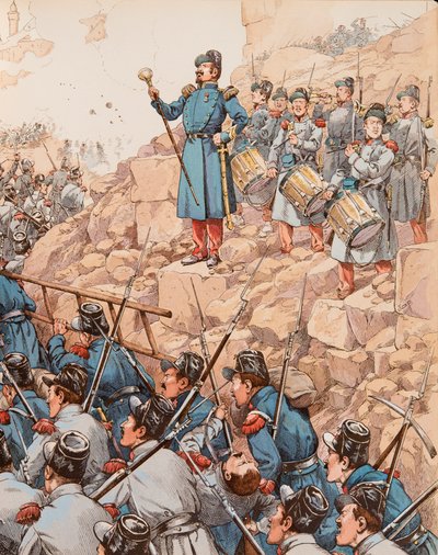 Jacques Marie Gaston Onfroy de Breville dit JOB (1858-1931) - The Drum Major under Napoleon III (1808-1873) Private collection 作者 Onfray de Breville Jacques Job的化名