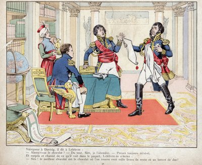 约瑟夫·范因克尔（Vainqueur Dantzig）和列斐伏尔（Lefebvre）：《拿破仑和列斐伏尔在1807年5月24日包围但泽》 作者 Onfray de Breville Job的化名