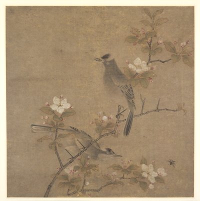 花与鸟 作者 钱轩风采