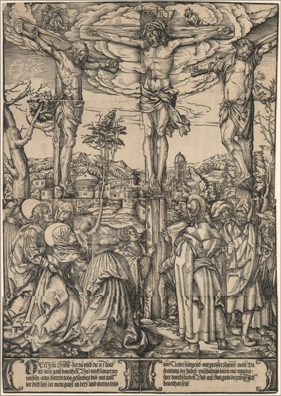 十字架》，1527年。 作者 老汉斯·伯格迈尔