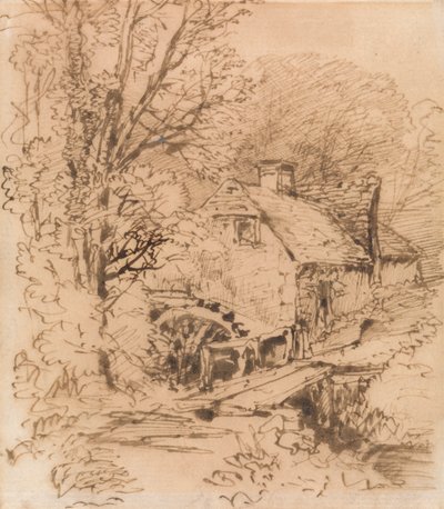 纽伯里附近的磨坊 作者 unknown artist
formerly John Constable