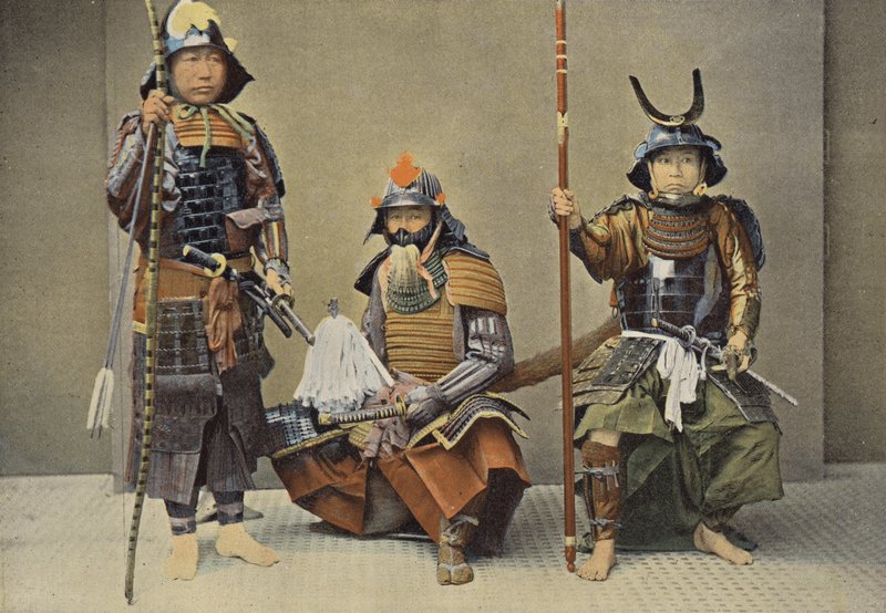 组的武士 作者 欧洲摄影师