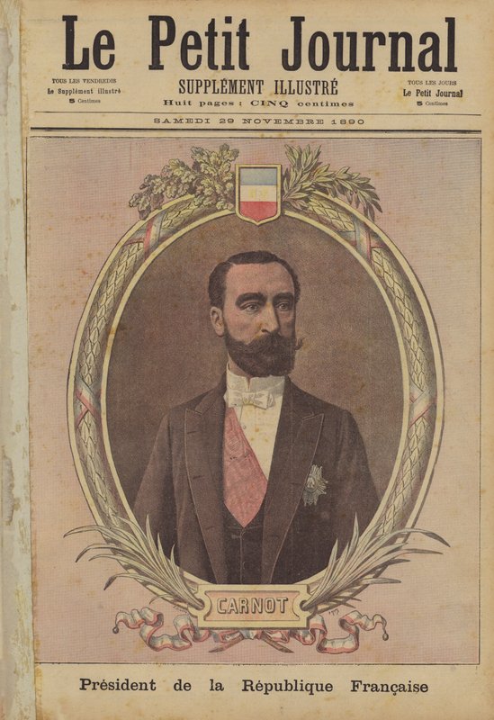 法兰西共和国总统Marie Francois Sadi Carnot 作者 法语学校