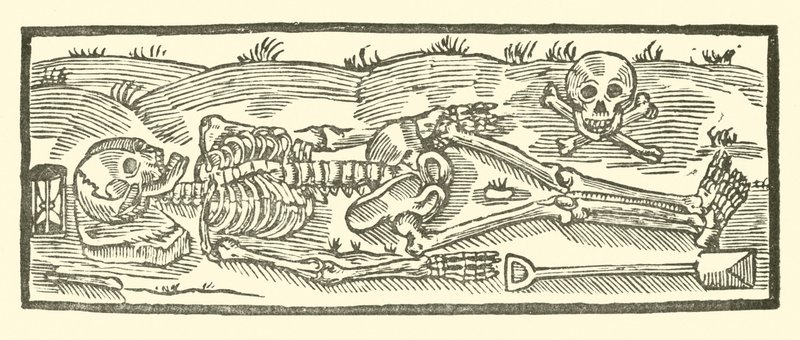 Illustration for The Roxburghe Ballads (woodcut) 作者 （之后）英语学校
