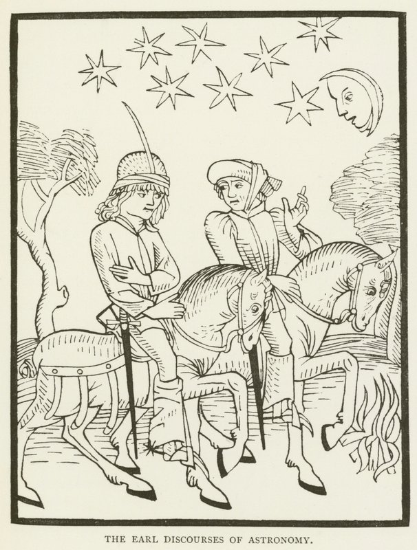 伯爵的天文学论述（雕版画 作者 （之后）英语学校