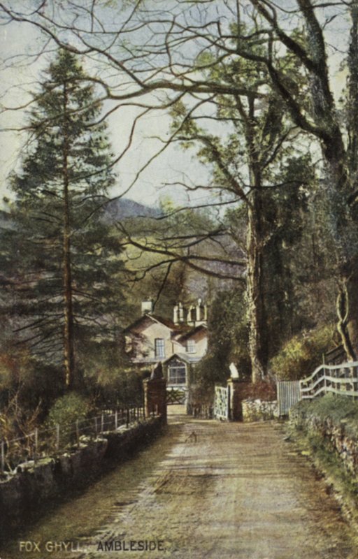 Fox Ghyll，安布尔塞德，湖区（彩色照片） 作者 （之后）英国摄影师
