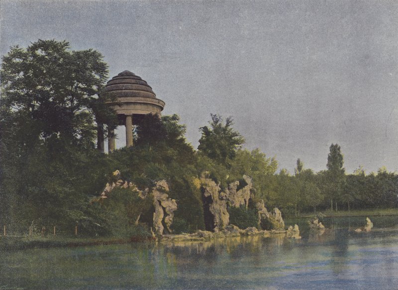 Bois de Vincennes, Lac de Saint-Mande（彩色照片） 作者 （之后）法国摄影师
