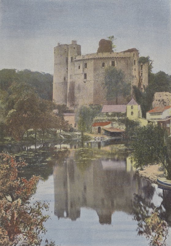 Clisson, Chateau (彩色照片) 作者 （之后）法国摄影师