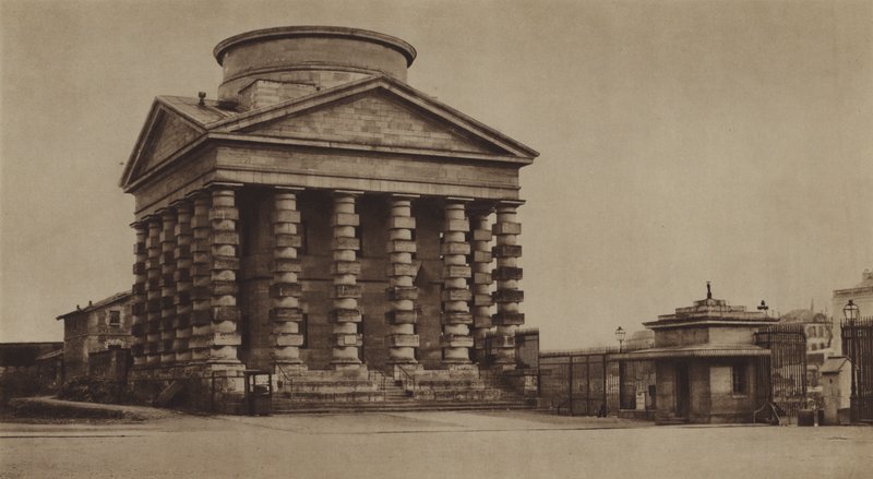 1860年的Etoile屏障，与Ledoux的Pavillon d