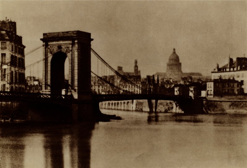 Pont Louis-Philippe 往左岸（黑白照片） 作者 （之后）法国摄影师
