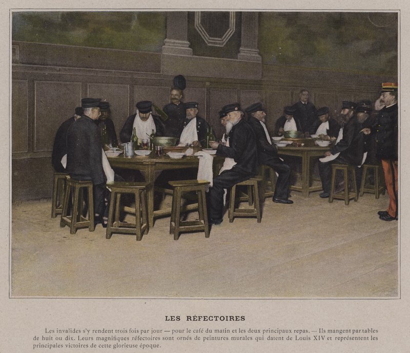Les Refectoires（彩色照片） 作者 （之后）法国摄影师