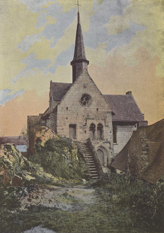 Notre-Dame de Behuard（彩色照片） 作者 （之后）法国摄影师