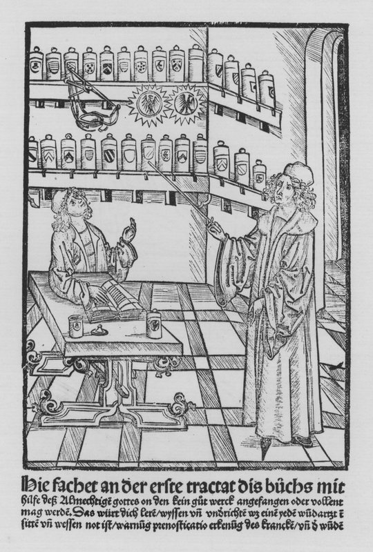 The Book of Cirurgia by Hieronymus Brunschwig (litho) 作者 （之后）德国学校