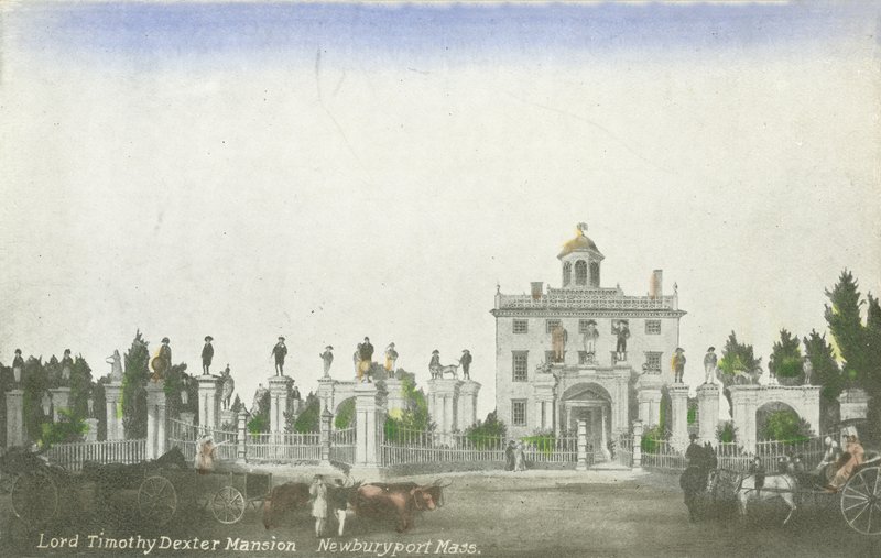 Lord Timothy Dexter Mansion，纽伯里波特，马萨诸塞州，美国 作者 美国学校
