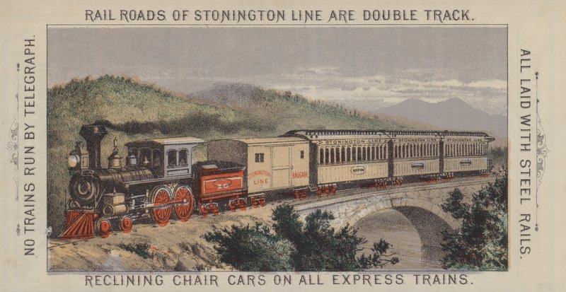 Stonington线铁路 作者 美国学校