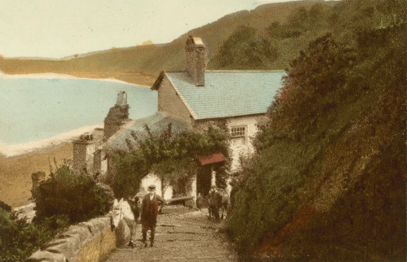 Clovelly，玫瑰小屋 作者 英国摄影师