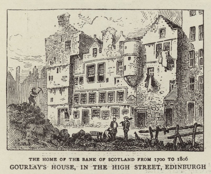 Gourlays House，位于爱丁堡的高街 作者 英语学校