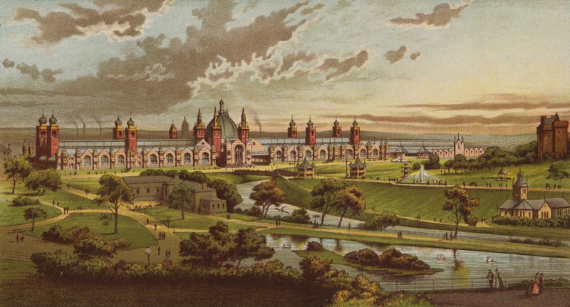 国际工业，科学和艺术展览会，格拉斯哥，1888年 作者 英语学校