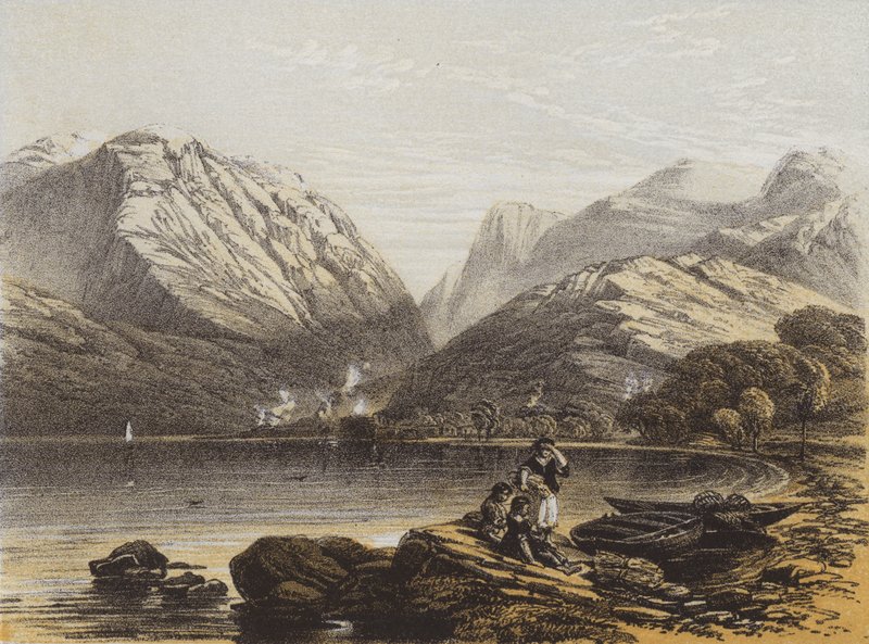 Loch Leven，来自Ballachulish 作者 英语学校