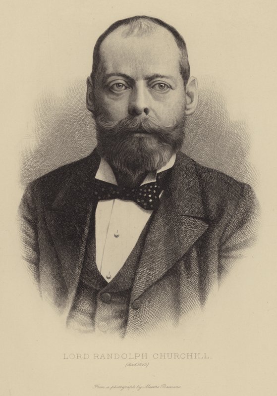 伦道夫·丘吉尔勋爵于1895年去世 作者 英语学校