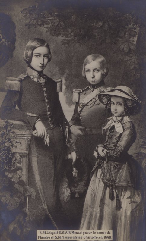 HM Leopold II，法兰德斯主教，主持人，夏洛特陛下，1848年 作者 欧洲学校