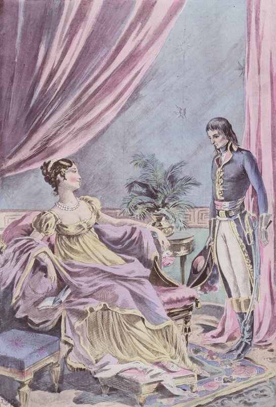 Bonaparte在Madame de Beauharnais 作者 法语学校