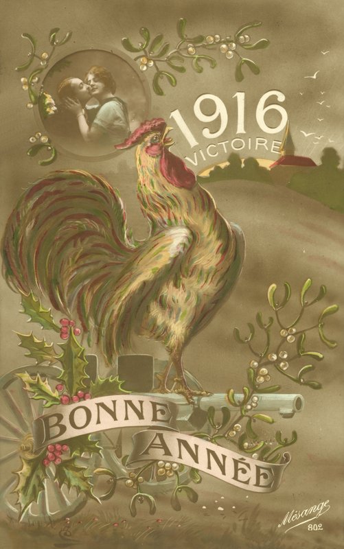 新年快乐，1916年，胜利 作者 法语学校