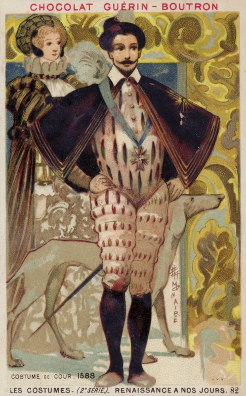 宫廷服饰，1588 作者 法语学校