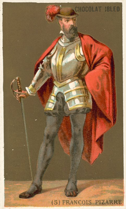 Francisco Pizarro，西班牙征服者 作者 法语学校