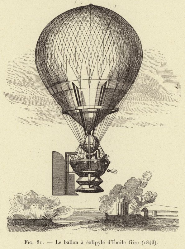 气球有eolipyle dEmile Gire（1843） 作者 法语学校