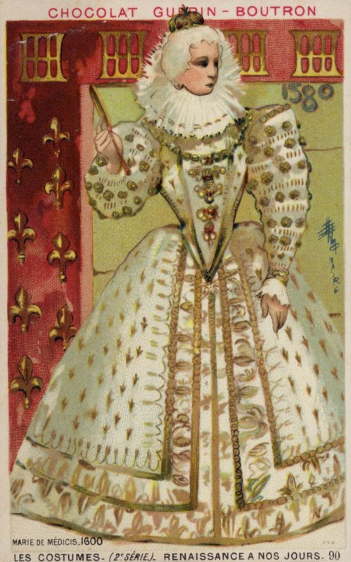 Marie de Medici，1600 作者 法语学校