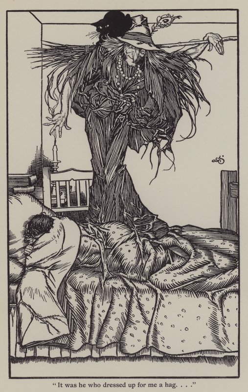查尔斯·兰姆（Charles Lamb）的《埃利亚散文集》插图（石版画） 作者 加斯·琼斯（A. Garth Jones）