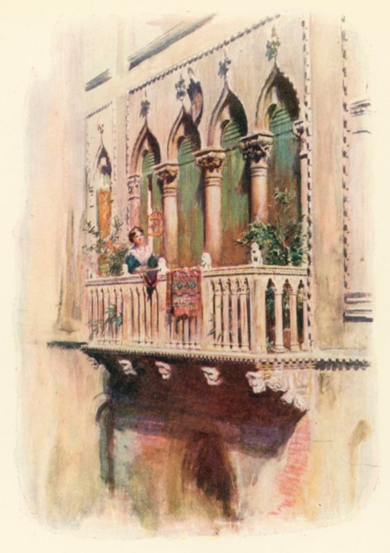 阳台Palazzo Bragadin 作者 特雷弗·哈登