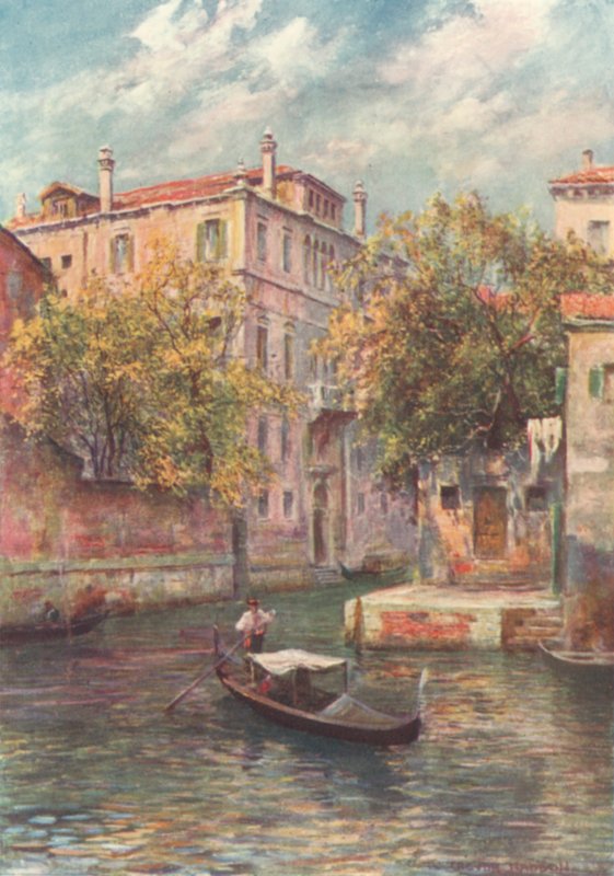 Rio S Polo的Palazzo Dona 作者 特雷弗·哈登