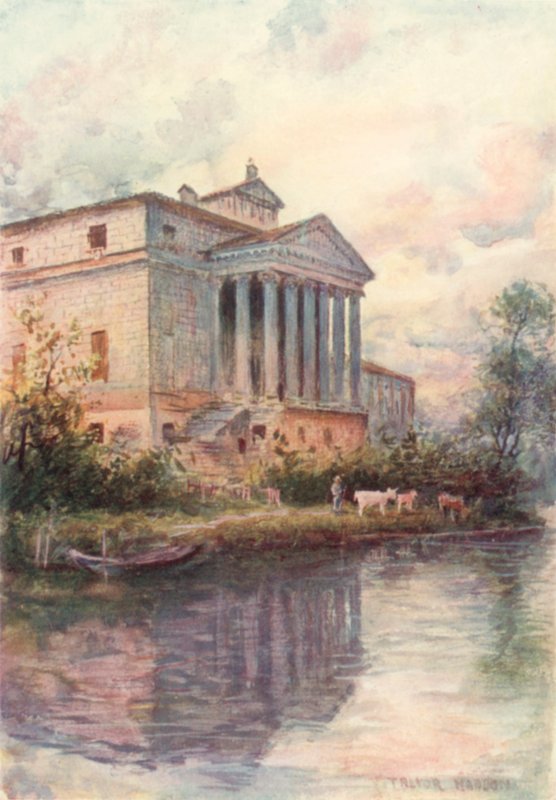 Malcontenta的Palazzo Foscari 作者 特雷弗·哈登