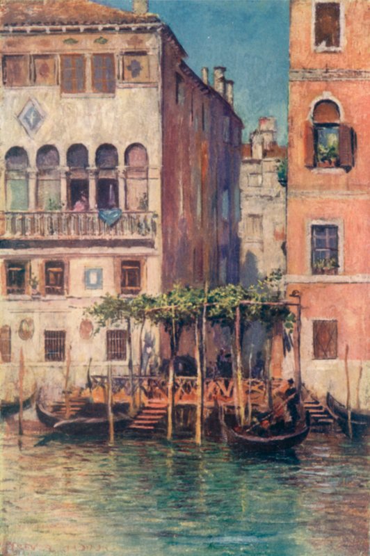 Sicher Palace和Madonnetta Ferry 作者 特雷弗·哈登