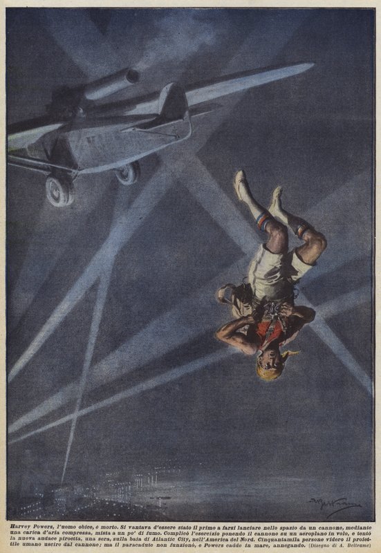 Harvey Powers，男人obice，死了 作者 阿基里·贝尔特拉姆（Achille Beltrame）