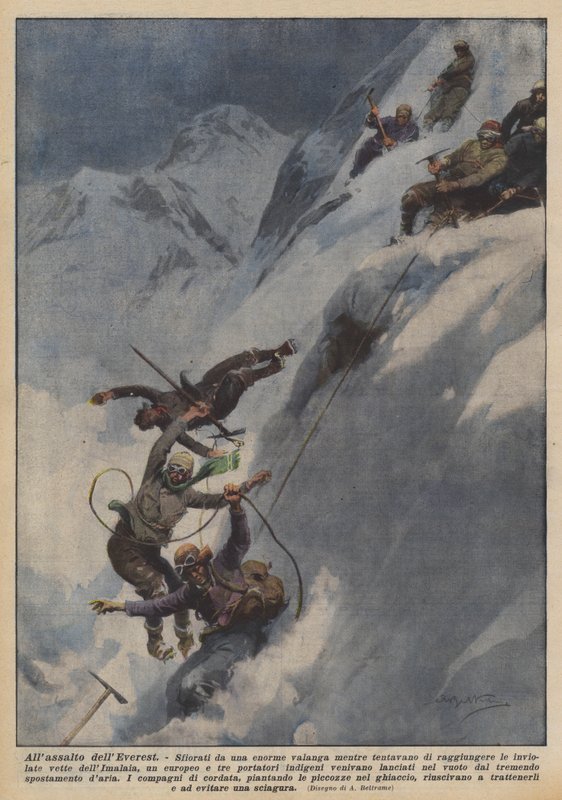 Allassalto dellEverest 作者 阿基里·贝尔特拉姆（Achille Beltrame）