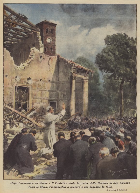 Dopo lincursione su Roma 作者 阿基里·贝尔特拉姆（Achille Beltrame）