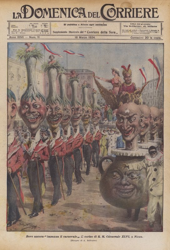 狂欢节仍在狂欢的地方 作者 阿基里·贝尔特拉姆（Achille Beltrame）
