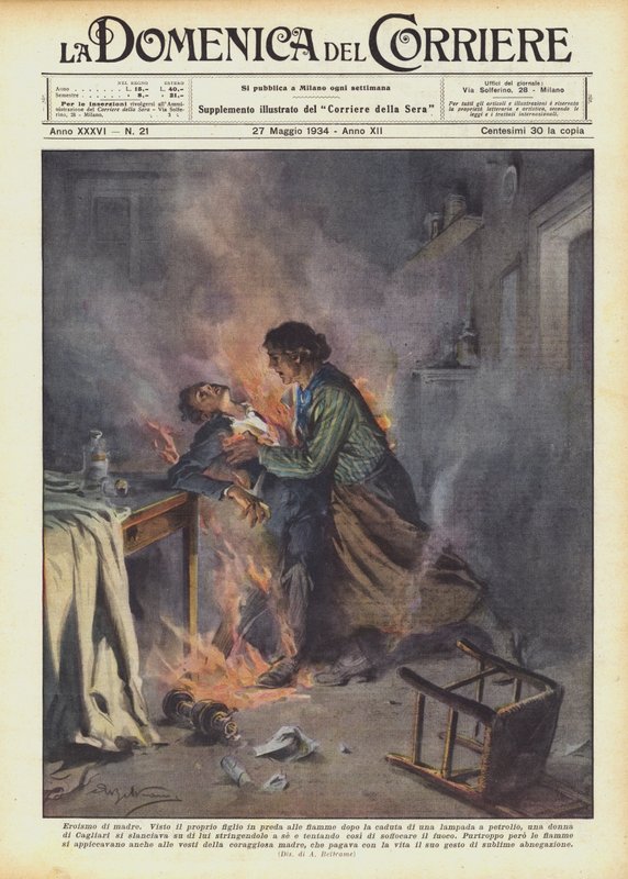 母亲的英雄主义 作者 阿基里·贝尔特拉姆（Achille Beltrame）