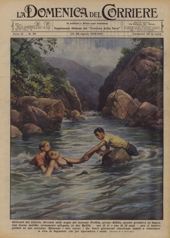 Gioventu del Littorio 作者 阿基里·贝尔特拉姆（Achille Beltrame）