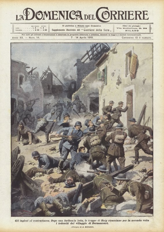 英国人反击 作者 阿基里·贝尔特拉姆（Achille Beltrame）