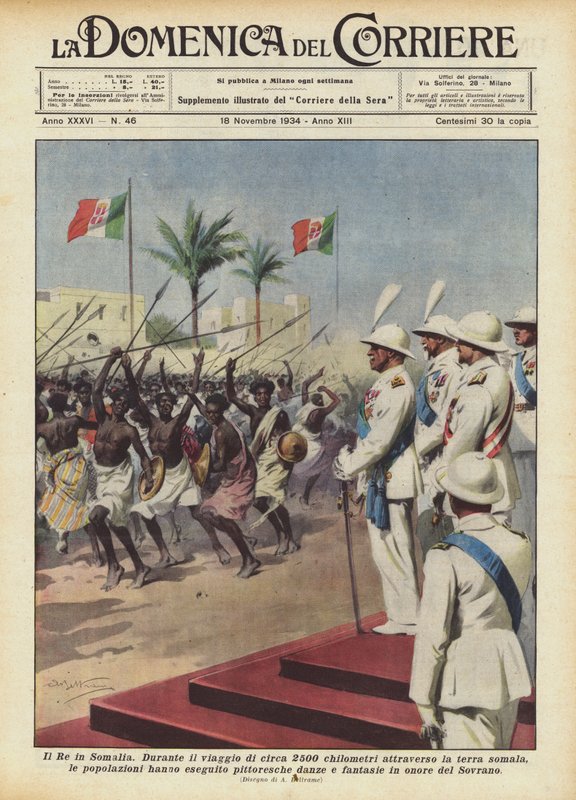 索马里国王 作者 阿基里·贝尔特拉姆（Achille Beltrame）