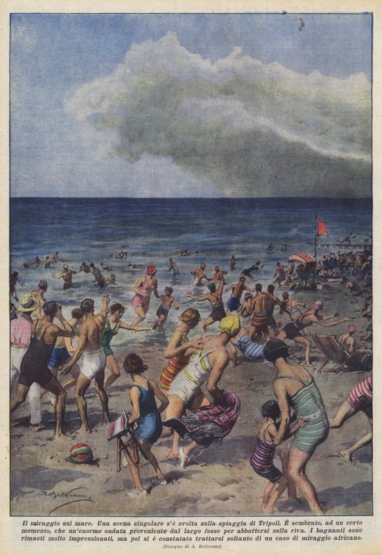 海上的海市蜃楼 作者 阿基里·贝尔特拉姆（Achille Beltrame）