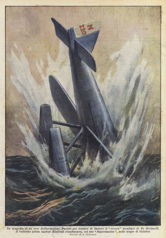 航空英雄的悲剧 作者 阿基里·贝尔特拉姆（Achille Beltrame）