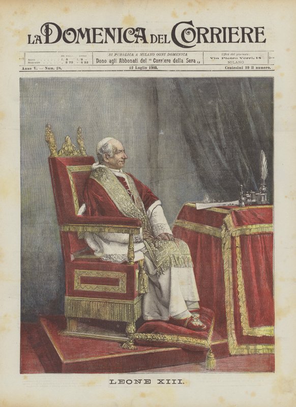Leone XIII 作者 阿基里·贝尔特拉姆（Achille Beltrame）